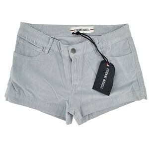 Etienne Marcel Farrah Shorts 28 NWT‎ Light Grey Soft Stretch Casual Summer